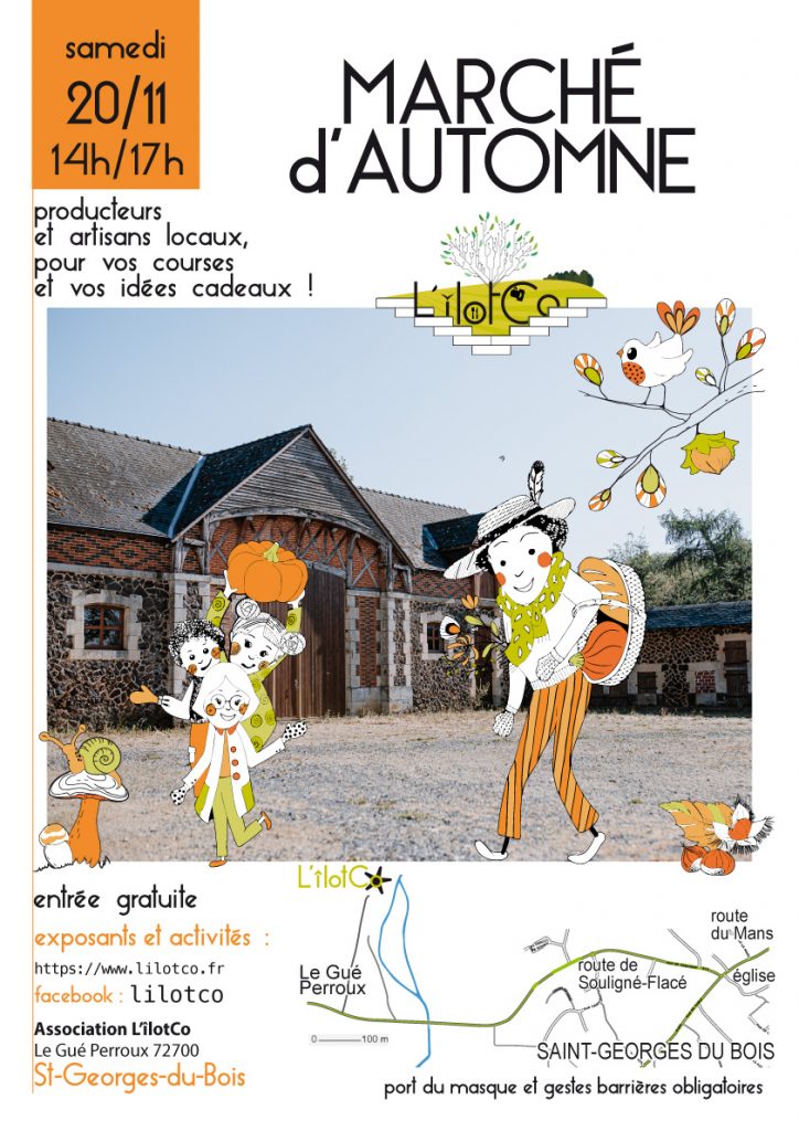 Carte 3D Arbre d'Automne - Artisans du monde