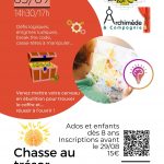 Chasse au trésor – ados et enfants dès 8 ans – 03.09.22 🗓