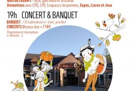 Soirée de clôture, Concert et Banquet - Sam. 15 oct 2022, dès 19h