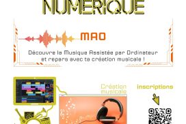 Atelier numérique 11-17 ans - Musique Assistée par Ordinateur ⎪ 08-04/23 ⎪ 10h-13h