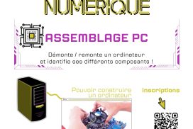 Atelier numérique 11-17 ans - Assemblage PC ⎪ 24-06/23 ⎪ 13h-17h