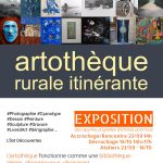 EXPO et ATELIERS : Artothèque Rurale Itinérante ⎪ 23-09/23 AU 14-10/23 🗓
