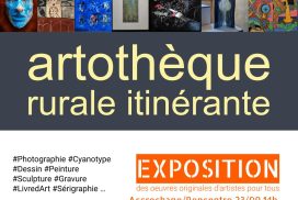 EXPO et ATELIERS : Artothèque Rurale Itinérante ⎪ 23-09/23 AU 14-10/23