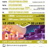 L’îlot Découvertes ⎪ 14-10/23 ⎪ Arts plastiques, Pain, Naturopathie, Cinéma, Jour de la nuit 🗓