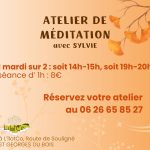 Méditation ⎪ 1 mardi sur 2, 14h