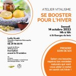 Atelier Naturo : Se booster pour l’hiver ⎪ 14-10/23 ⎪ 14h à 16h 🗓