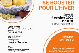 Atelier Naturo : Se booster pour l'hiver ⎪ 14-10/23 ⎪ 14h à 16h