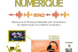 Atelier numérique 11-17 ans - Musique Assistée par Ordinateur ⎪ 25-11/23 ⎪ 10h-13h