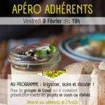 Apéro Adhérents ⎪ 09-02/24 ⎪ à partir de 19h 🗓